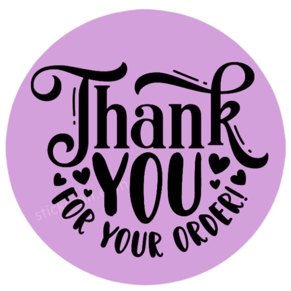 100 Thank You Stickers for poshmark 2 in round  | Shipping Supplies | NWT - Picture 11 of 13